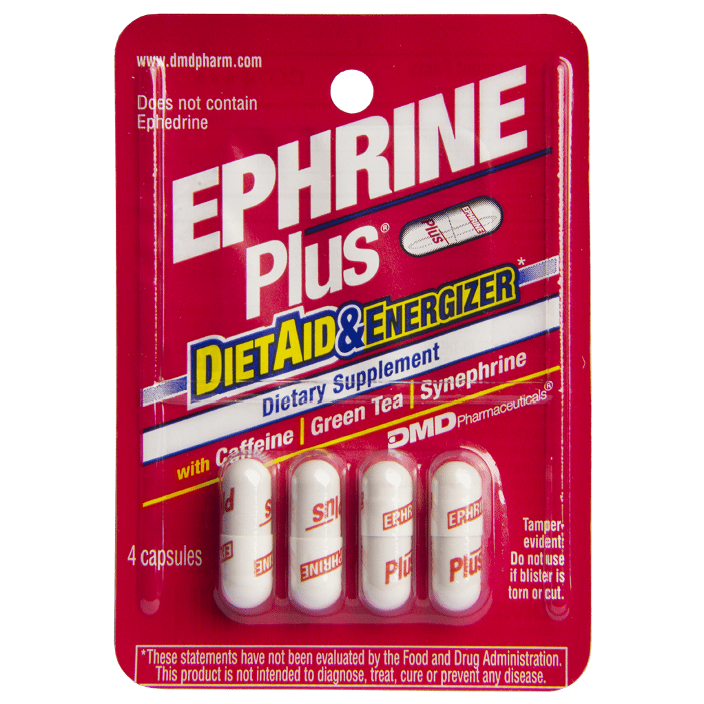 EPHRINE Plus® Diet Aid & Energizer Capsules DMD Pharmaceuticals