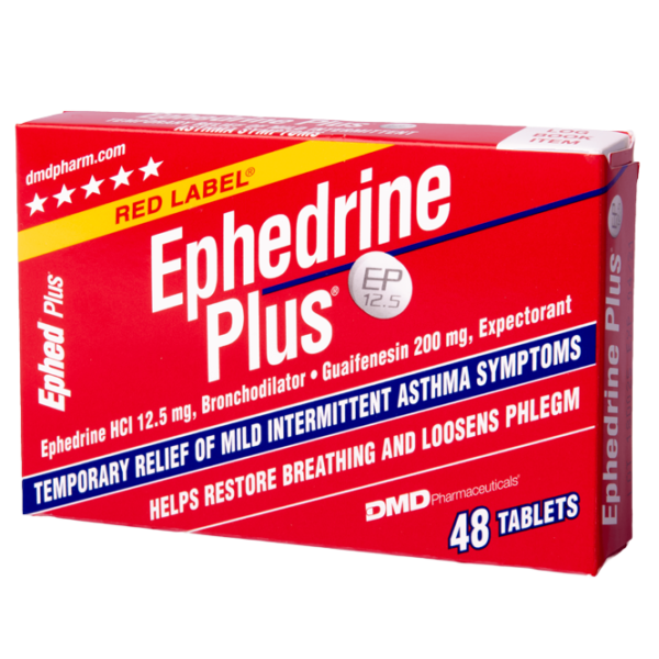 Ephedrine Plus® Tablets (12.5Mg) 48Ct - Ephedrine Plus Tablets 12.5 Mg 48 Count Box Bstp